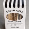 Toothpick in OPP bag size 60mm / 100 picks